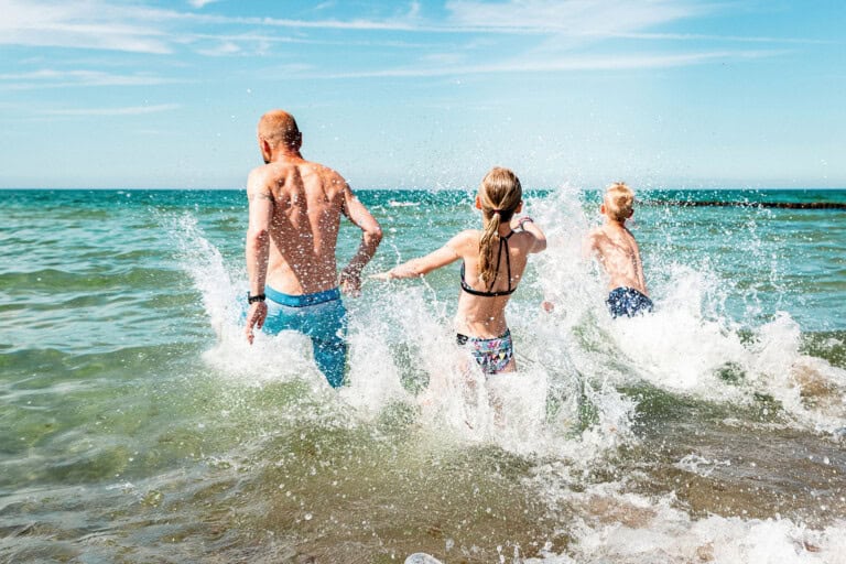 Ein Klima zum Entspannen: Im Ostseeheilbad Graal-Müritz kann man in Meer und Wald baden